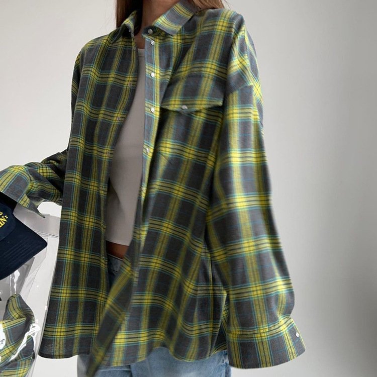 Checkered Collared Shirt